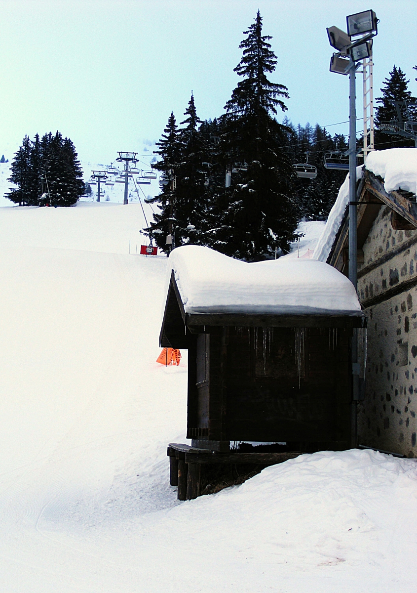 A lift alsó szakasza