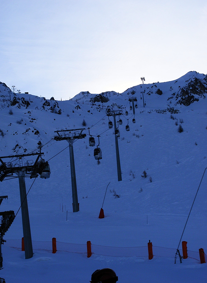 A felső szakasz kora reggel