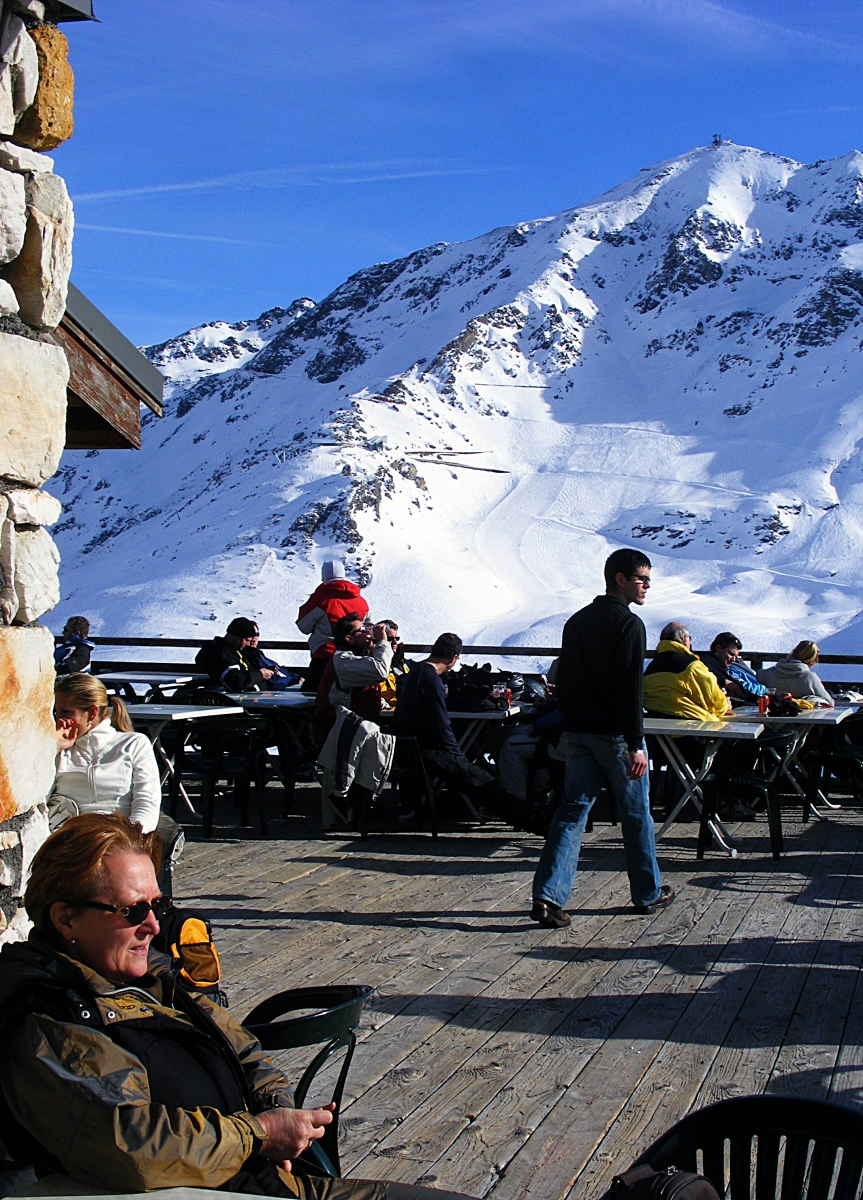 2600 vendéglőjének terasza