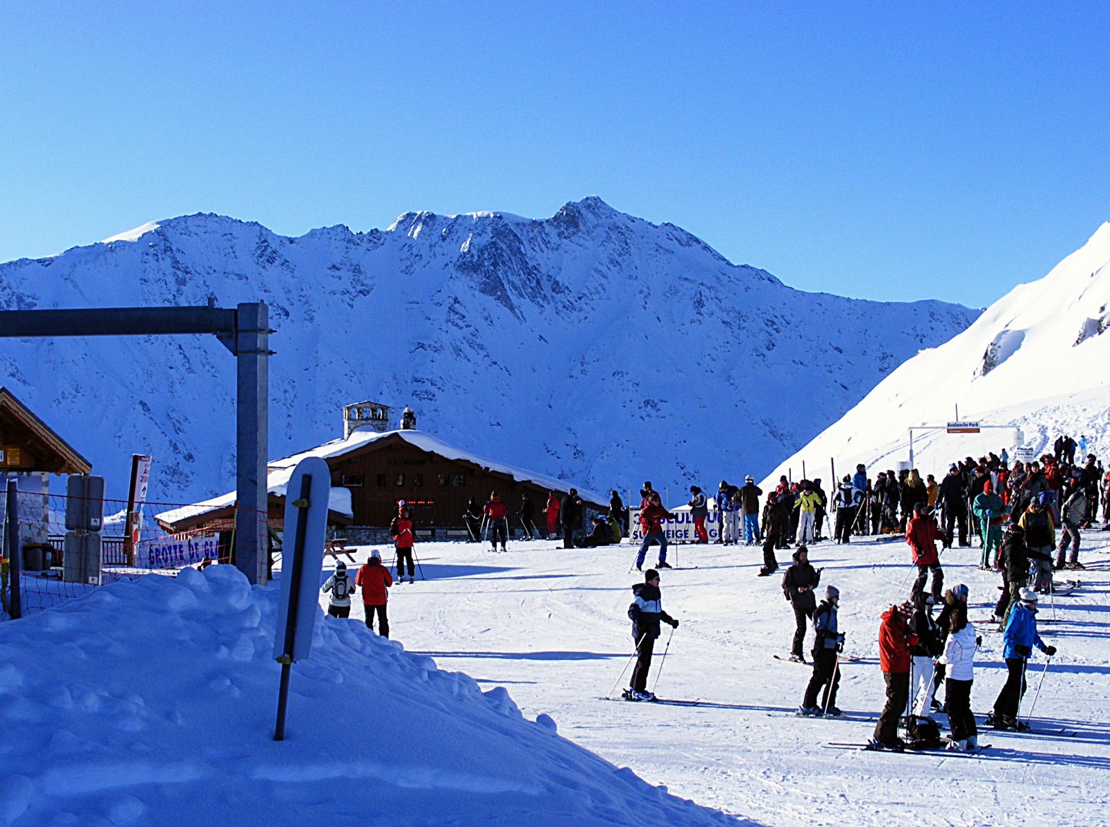 L'Arpette tetején (2413 m)