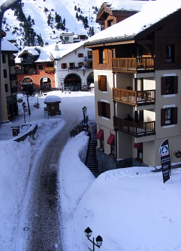 Fő-tér a felvonóról