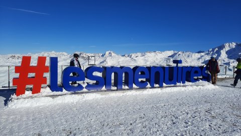 #lesmenuires büszkesége az új csodalift