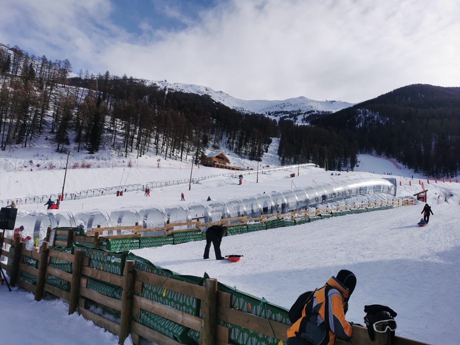 A megújult Bois Mean-i pályarész