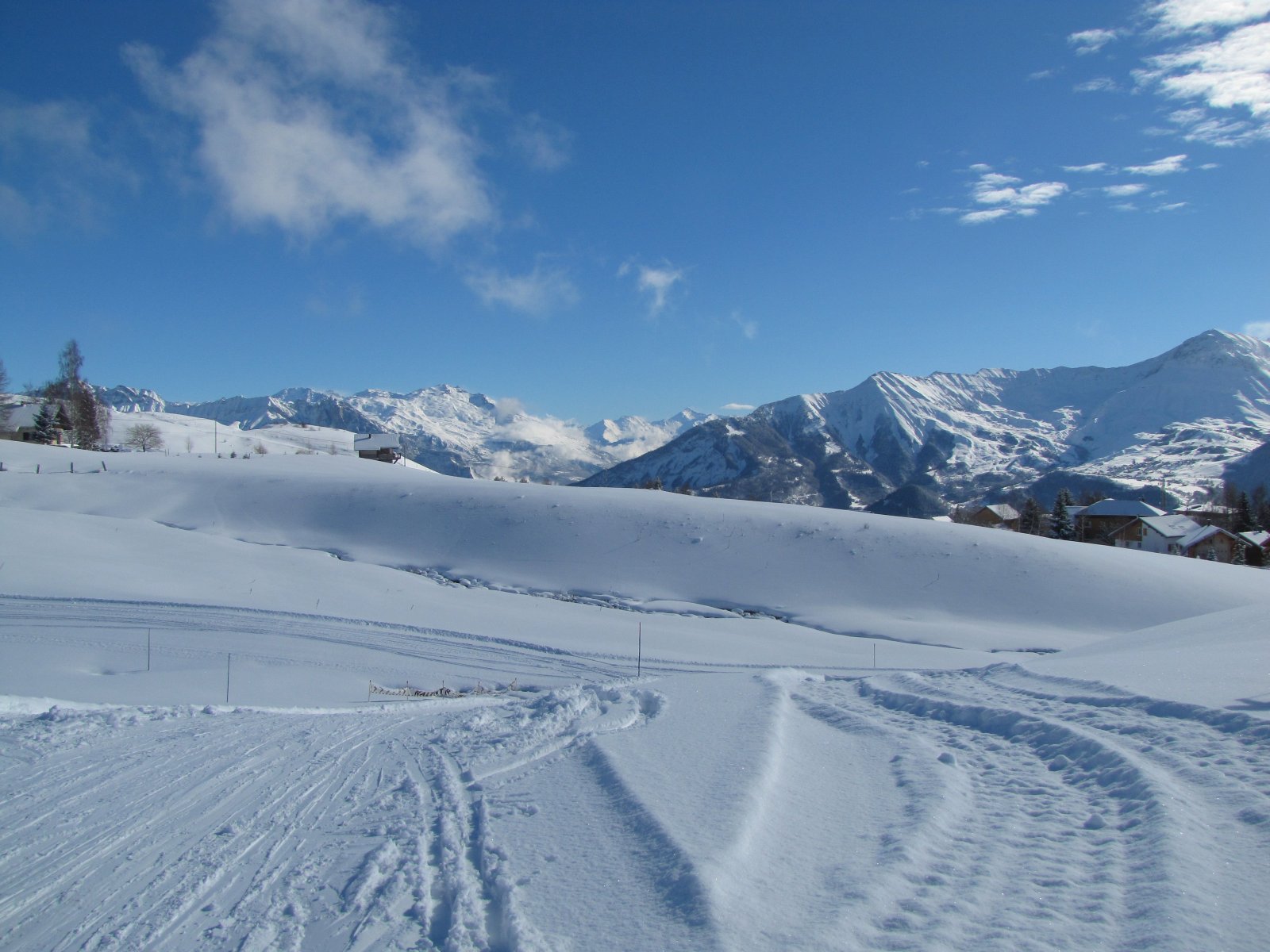 Úton a Soleil ülős felvonó felé