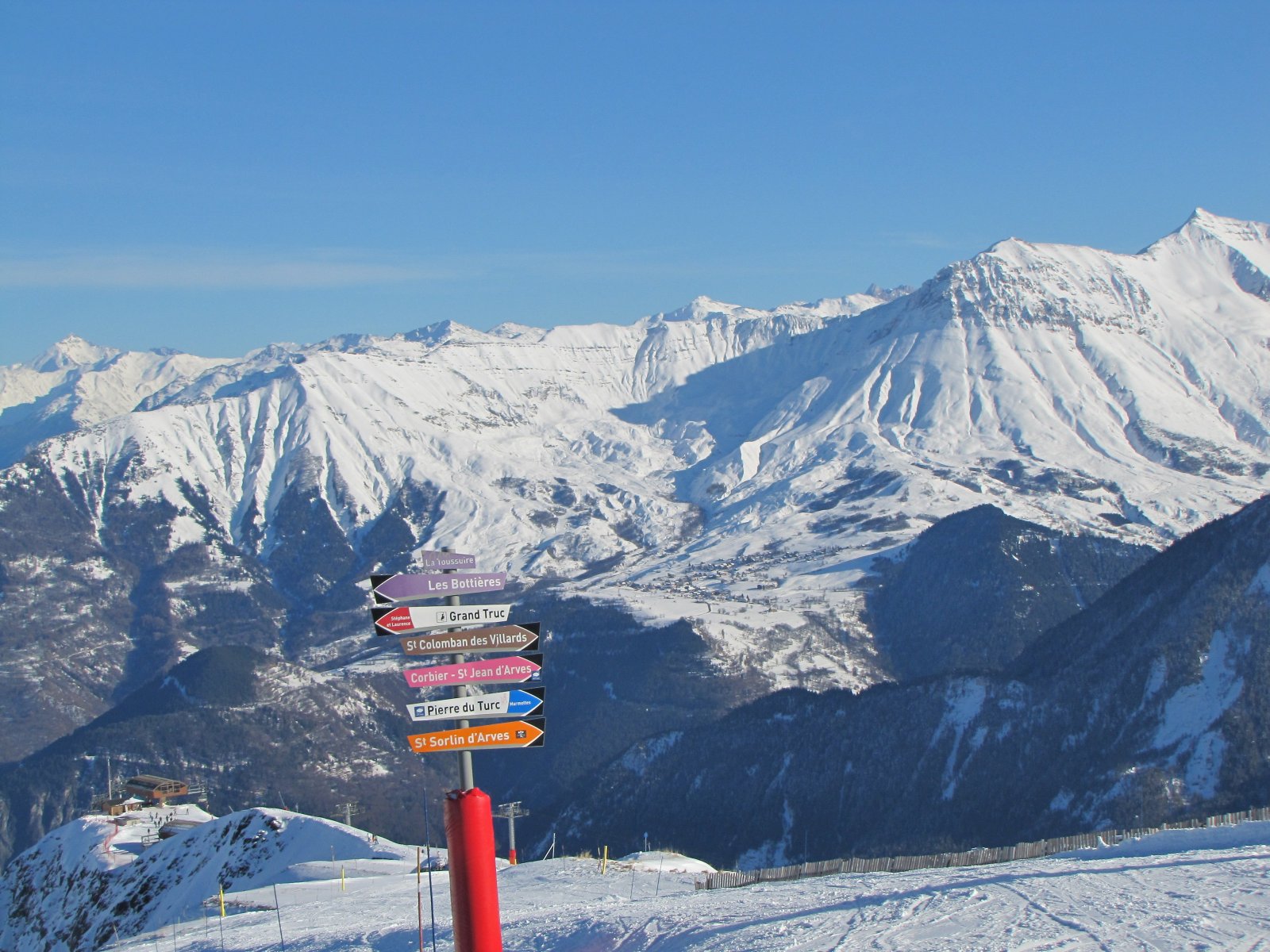 Kilátás a Téte de Bellard-ról