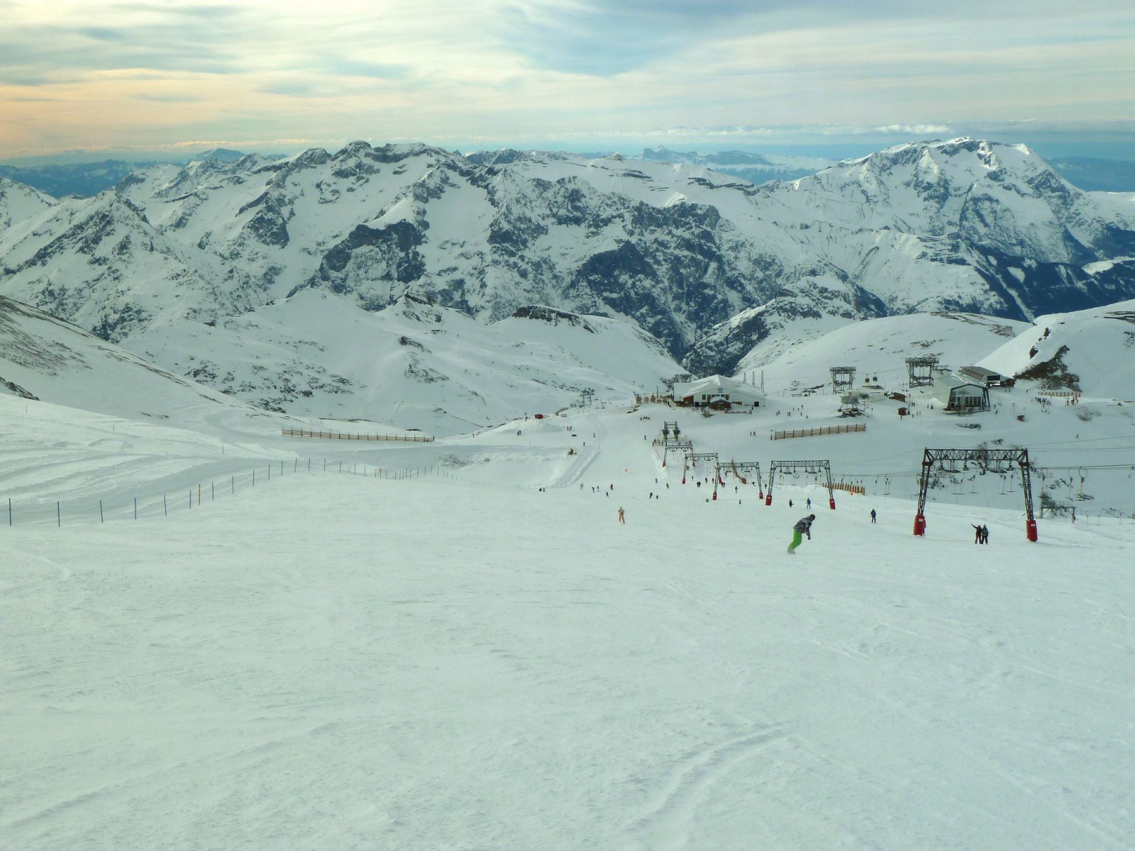 A gleccser-pálya Glacier 3400 -ról