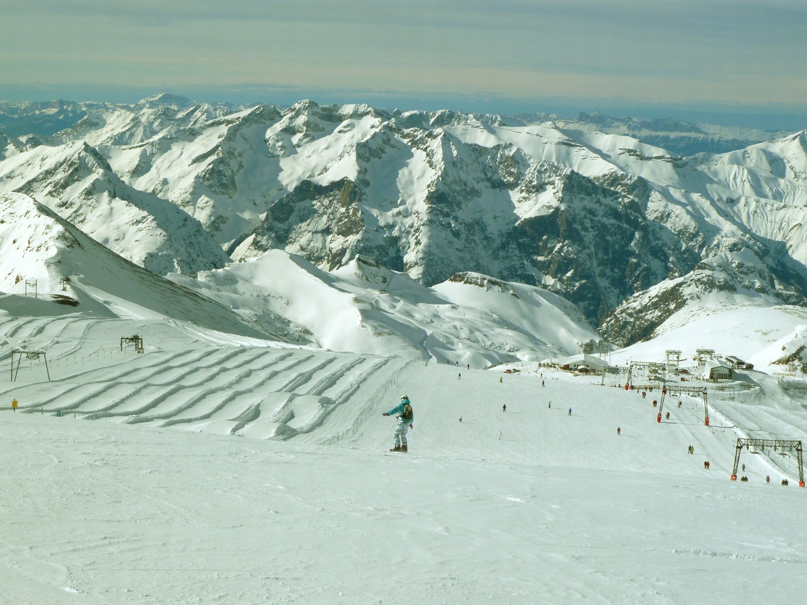A gleccser-pálya Glacier 3400 -ról