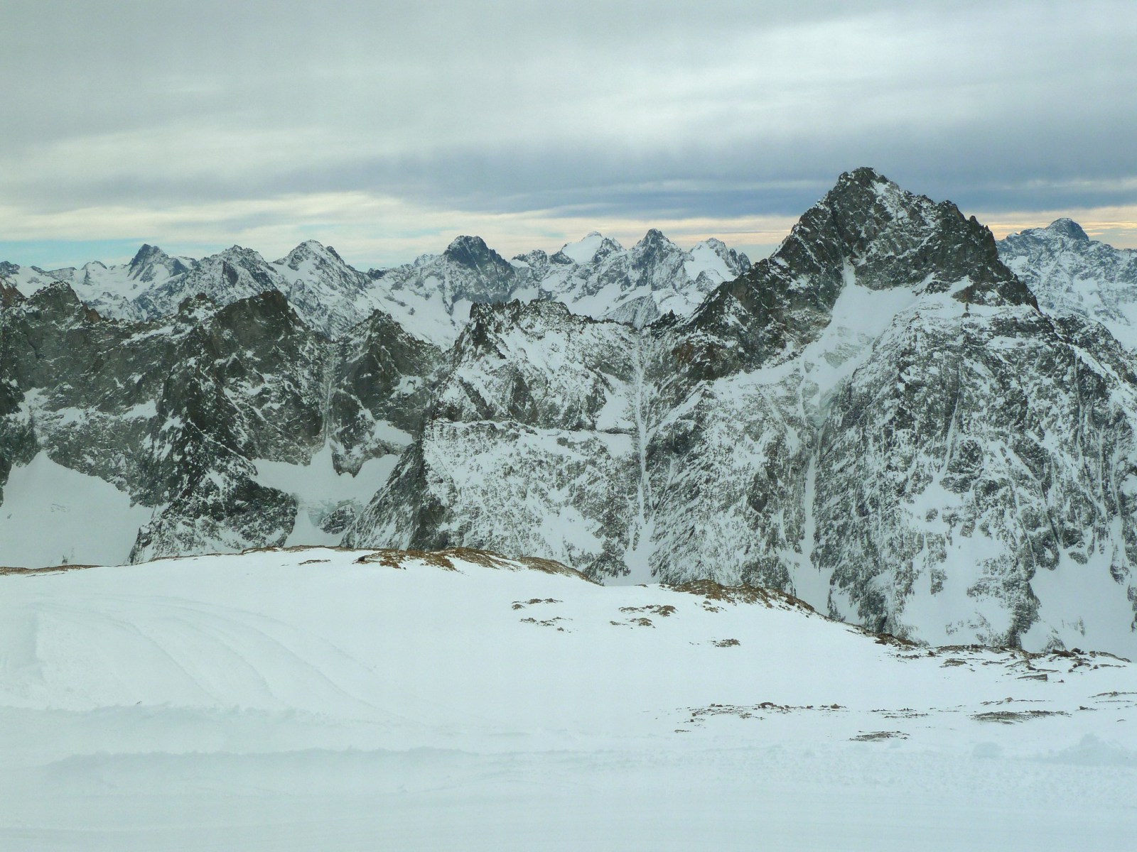 A gleccseren kezd beborulni...