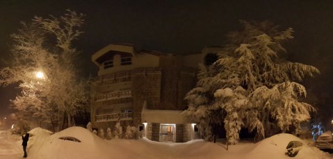 Mzaaron a völgyben is tekintélyes hó hullott - fotó: facebook