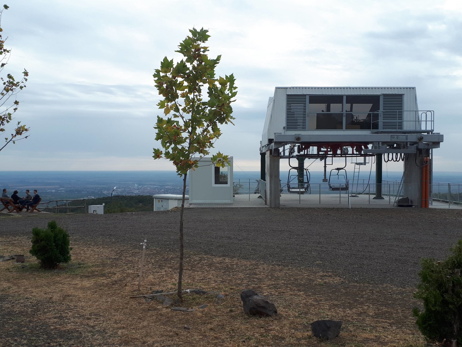 Hegyállomás az Adrenalin Kalandparknál. 