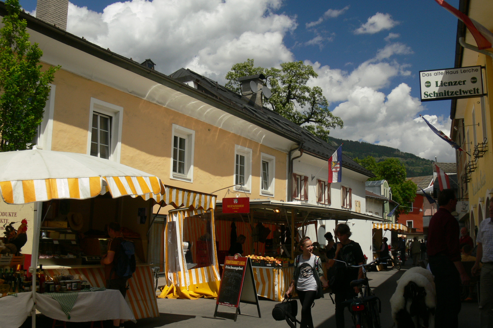 Lienz utcáin
