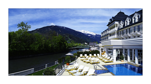 Grandhotel Lienz az Isel folyó partján