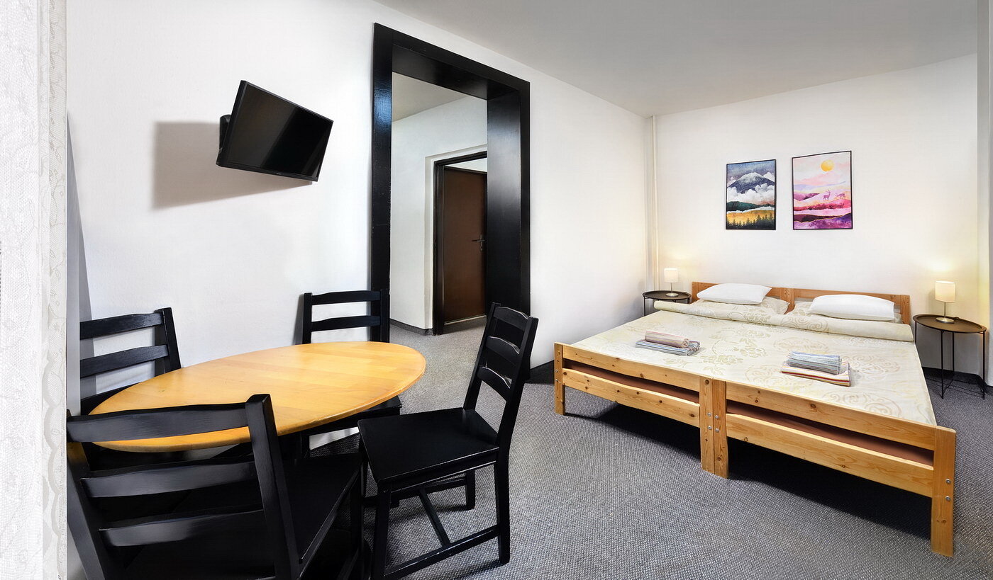 4-6 fős két légterű eco szoba