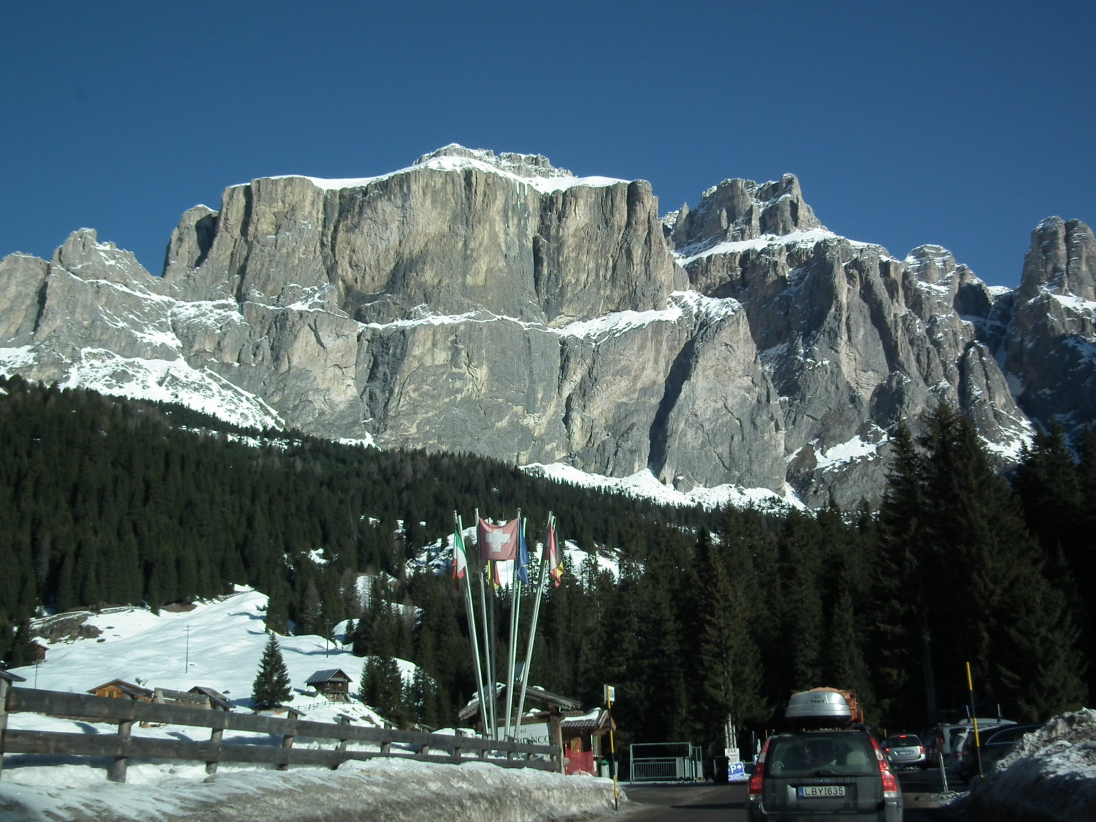 kilátás - Sass Pordoi