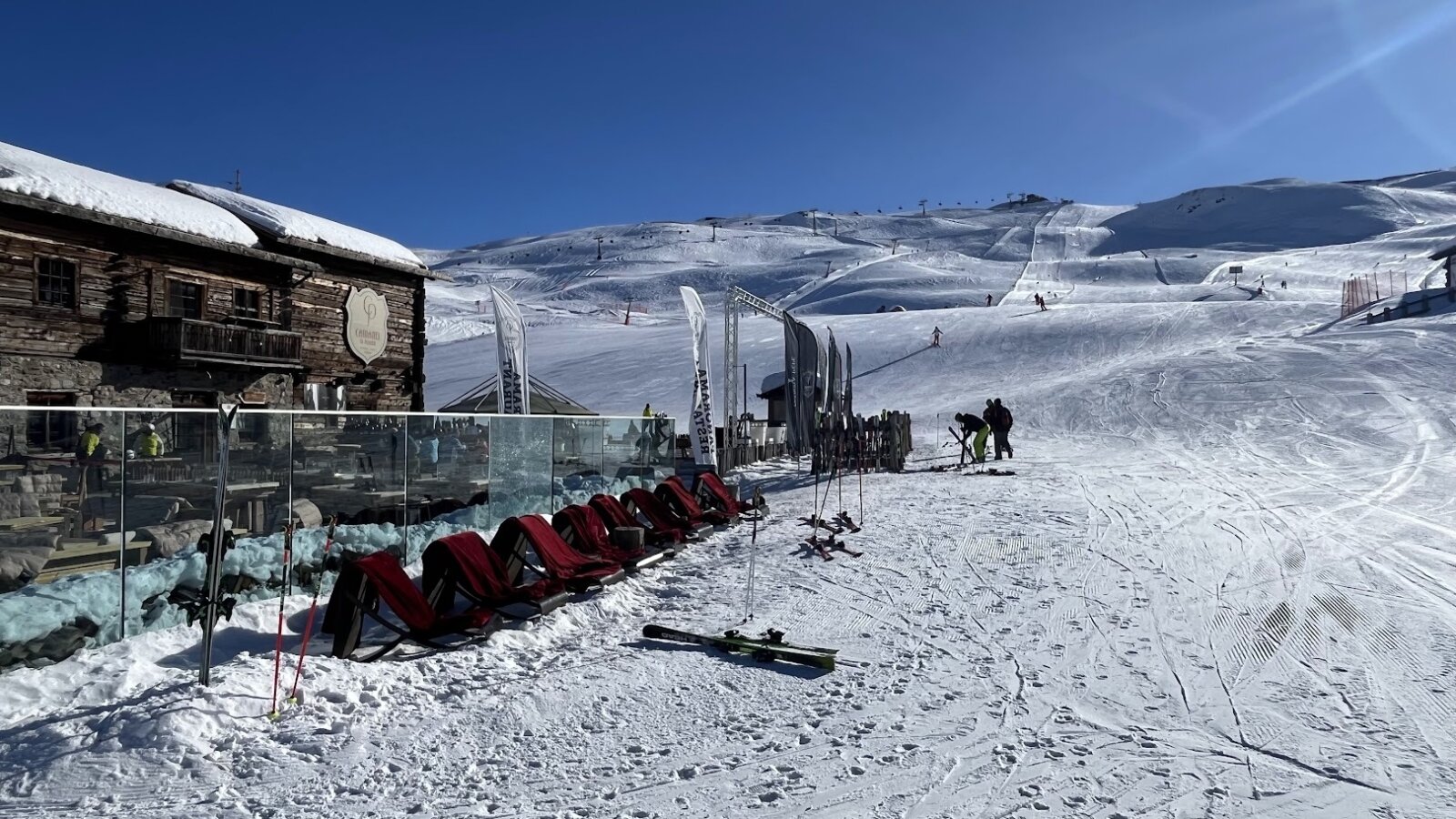 Camanel hütte környéke