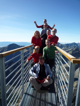 Icebreaker teszt-csapat a csúcson