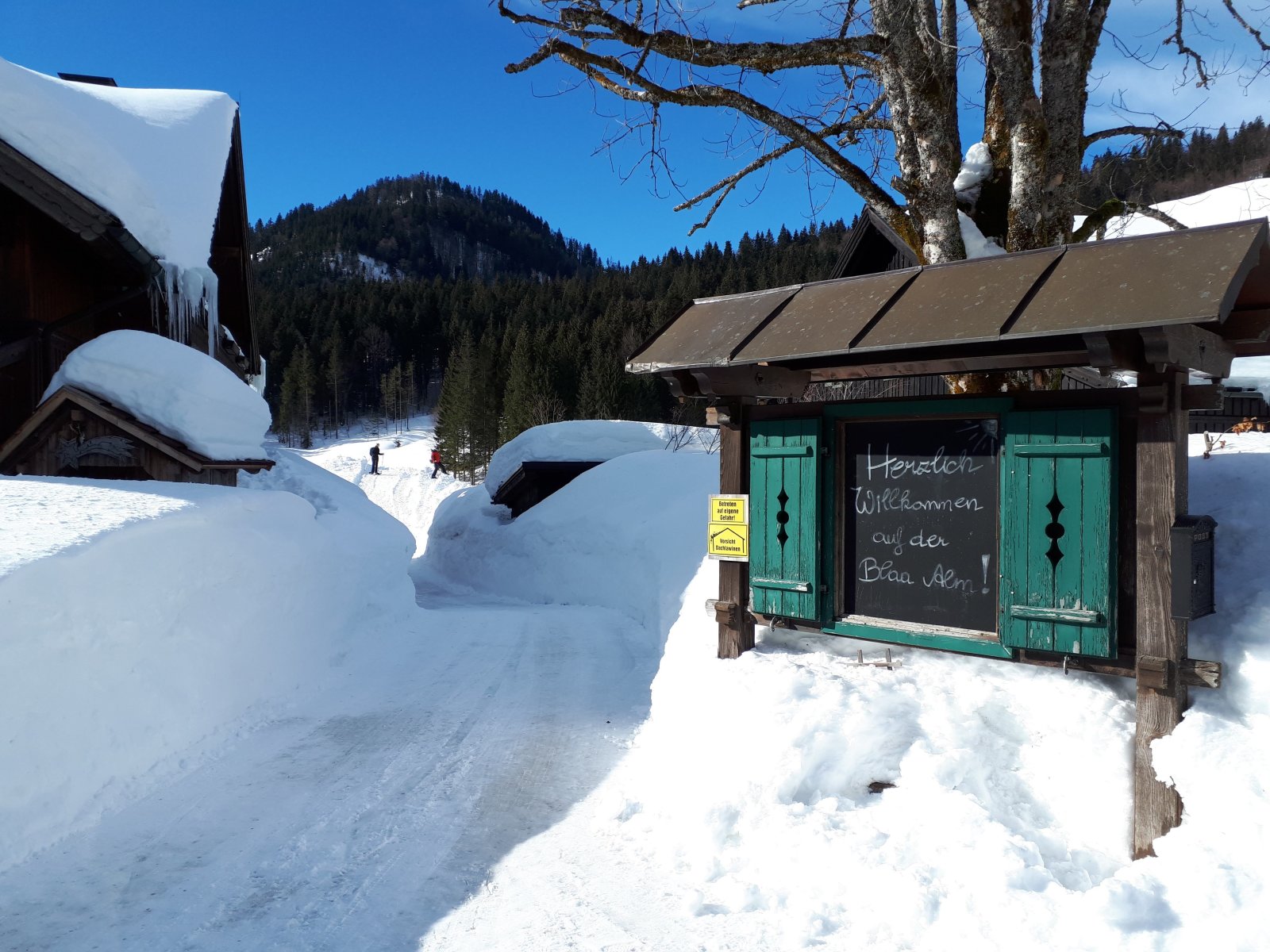 Isten hozott a Blaa Alm vendégfogadóban!