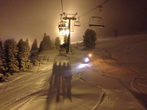 Esti sízés Obertauernben