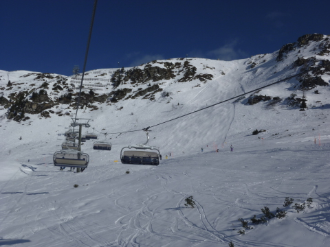 Úton a Hundskogelbahn-nal (Obertauern)