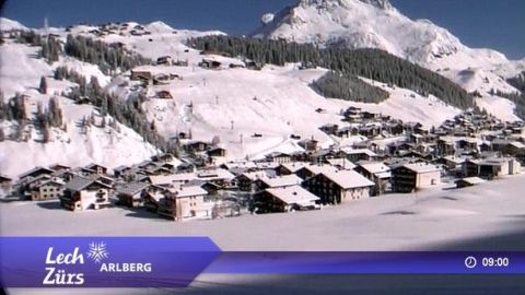 Lech am Arlberg május 17-én