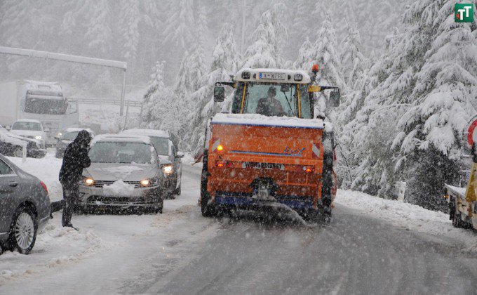 Januári útviszonyok a tiroli Griesben - Fotó: Zoom Tirol