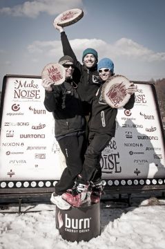 Az Alpin verseny férfi dobogósai