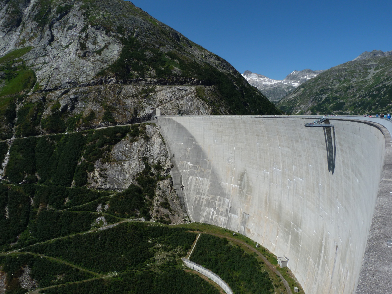 A Kölnbrein Staumauer, Ausztria legmagasabb duzzasztógátja