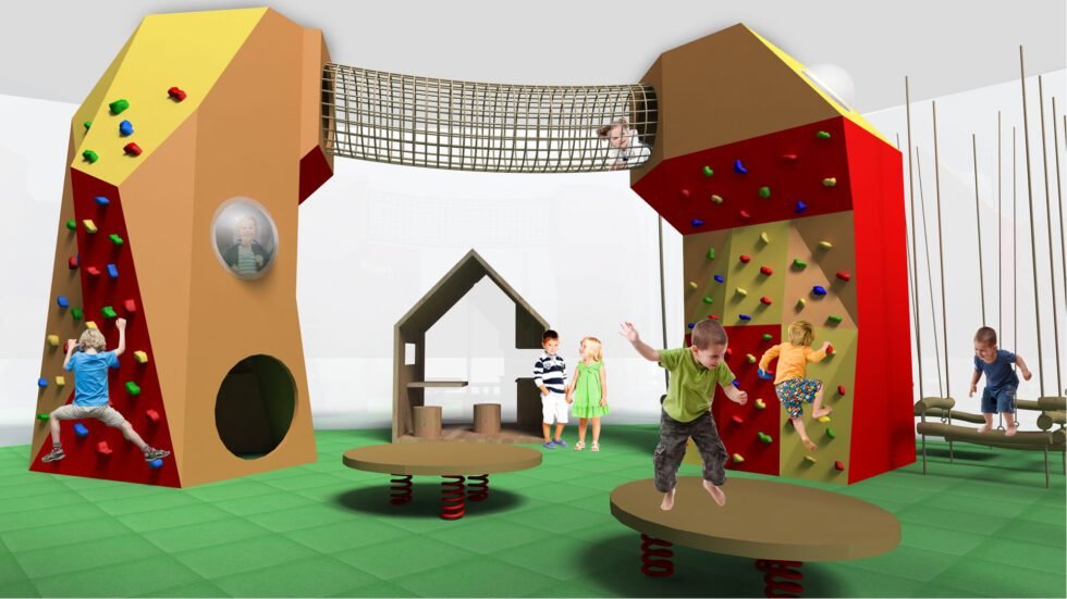 Beltéri játszótér a JUFA hotelben © JUFA