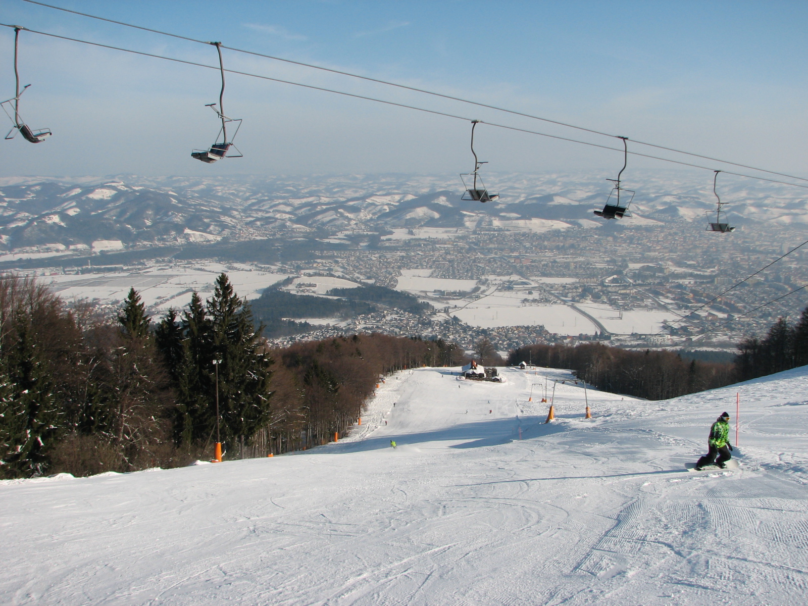 Bolfenk - középső piros szakasz