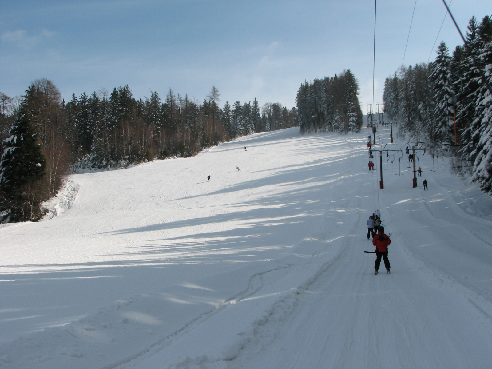 Areh - Partizanka lift és a pályája