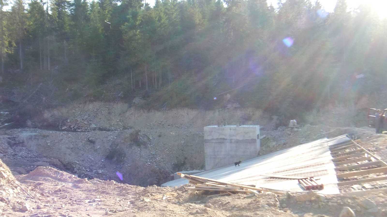 A hóágyúk víztározója