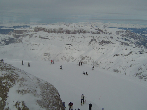 Sella Ronda a Marmoladaról