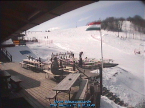 Sípark Mátraszentistván - Webkamera kép