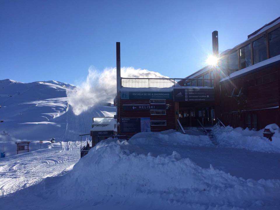Friss hó Valle Nevadoban  - Fotó: Valle Nevado