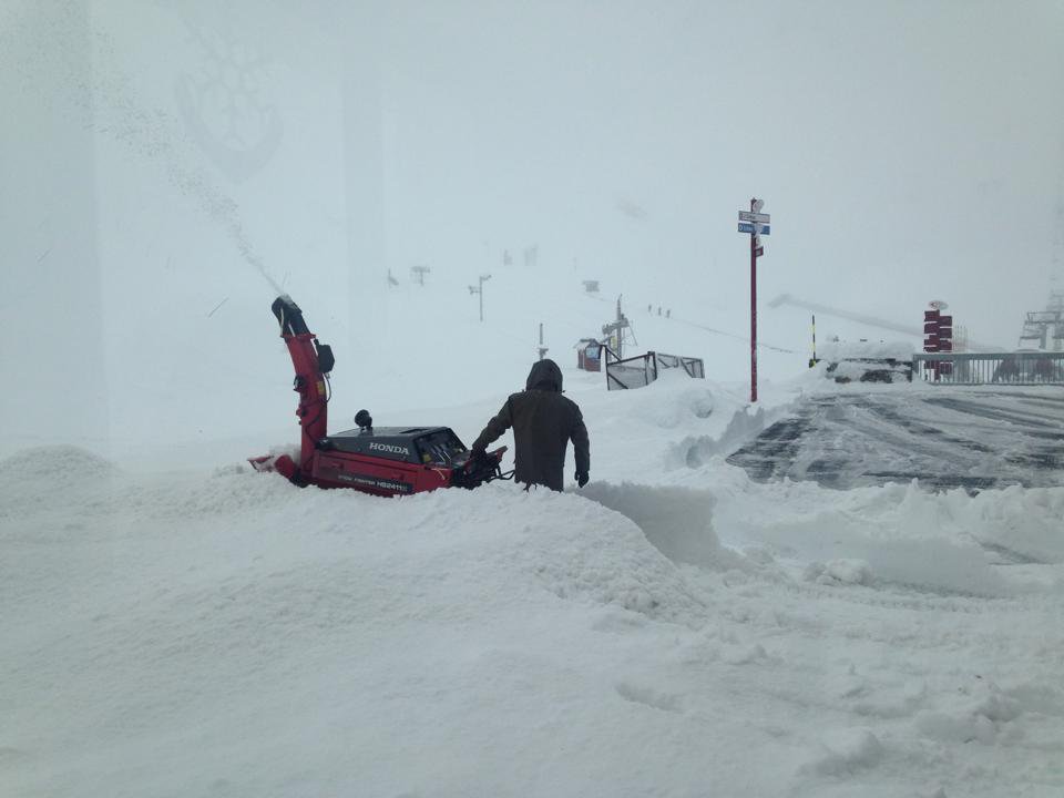 A francia Cauteretsen is sok hó esett - Fotó: Cauterets