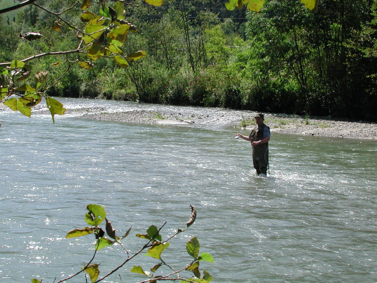 Legyezőhorgász a Möll folyón | Fotó: TG Mölltaler Gletscher