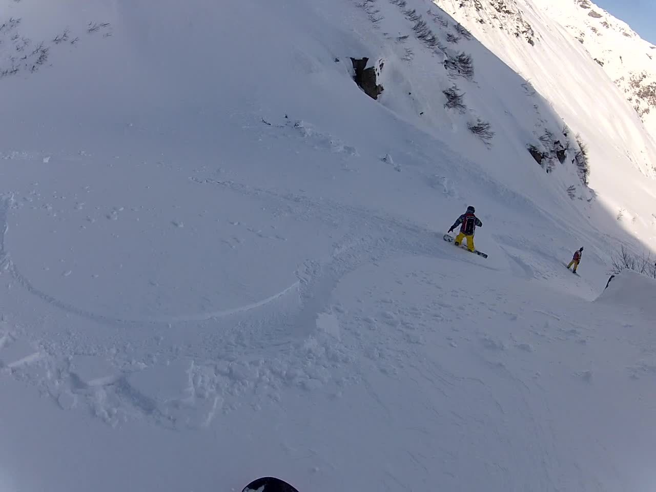 A kuloár kijárata.