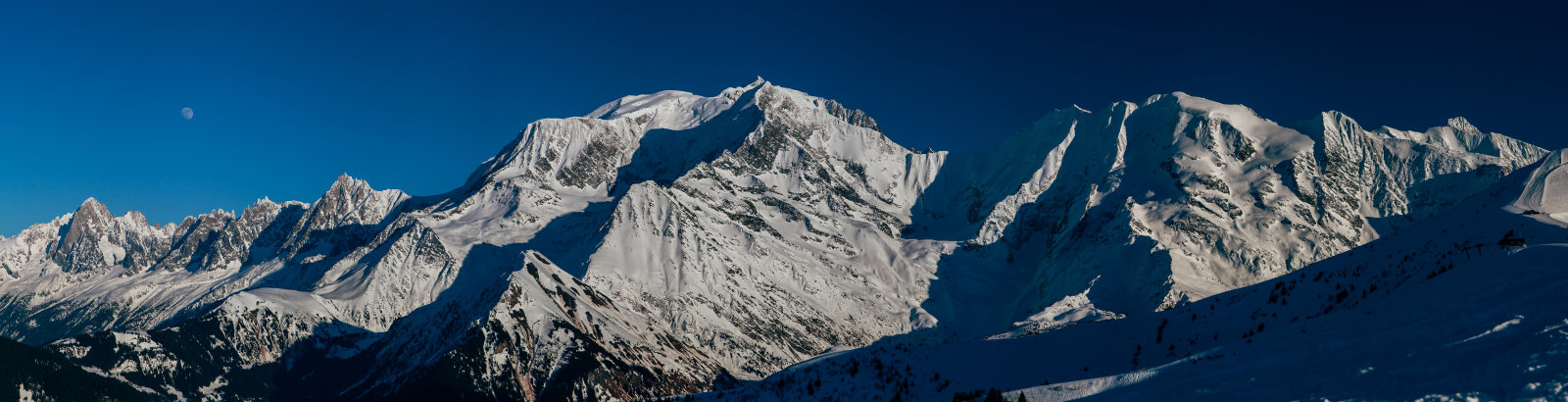 Mont Blanc panorama