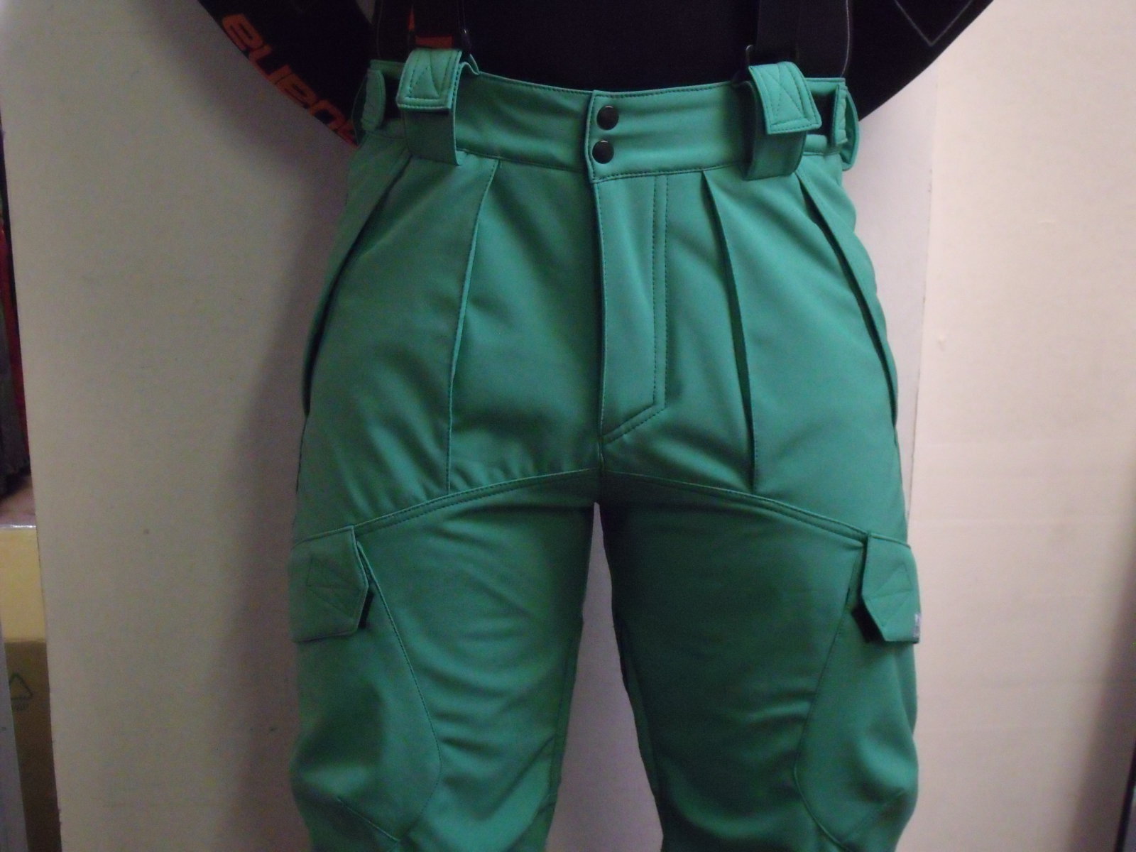 Montagna férfi softshell nadrág -  élénk középzöld