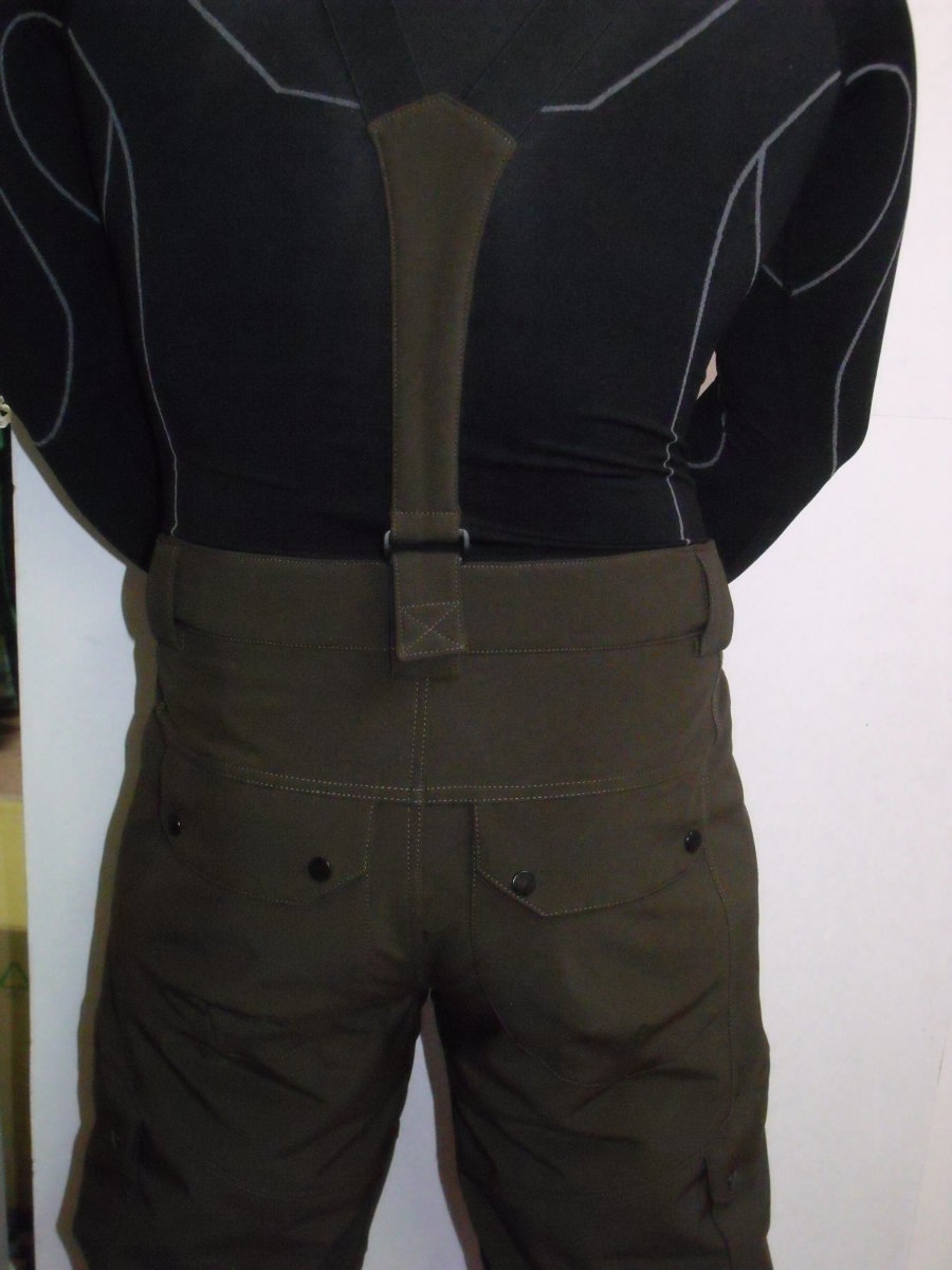 keki barna  férfi Montagna softshell nadrág