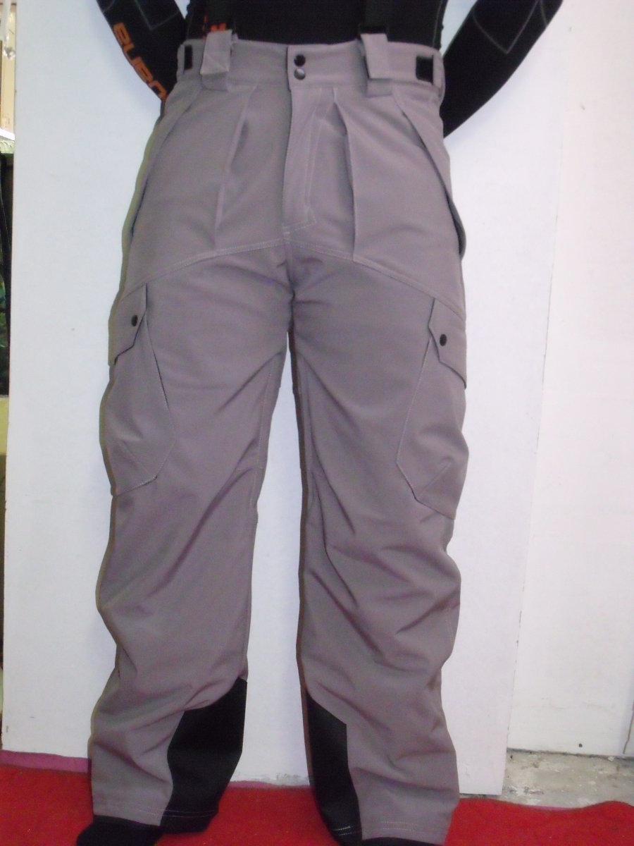 férfi Montagna softshell nadrág - szürke 