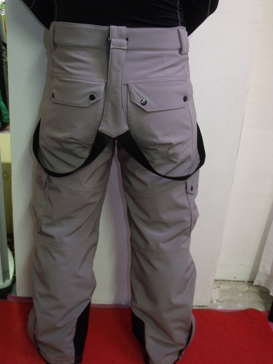 férfi Montagna softshell nadrág - szürke 