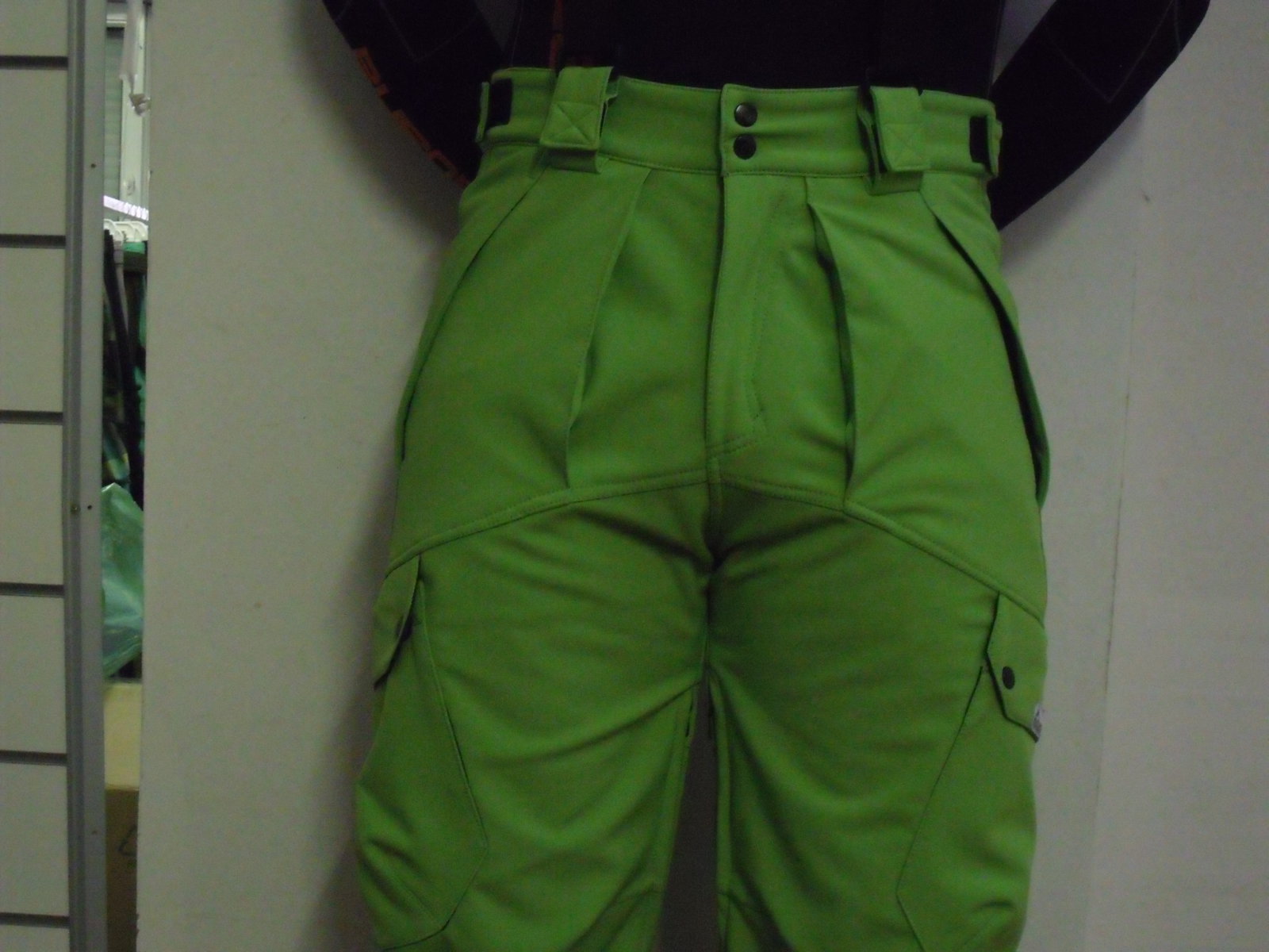 férfi Montagna softshell nadrág - kivizöld