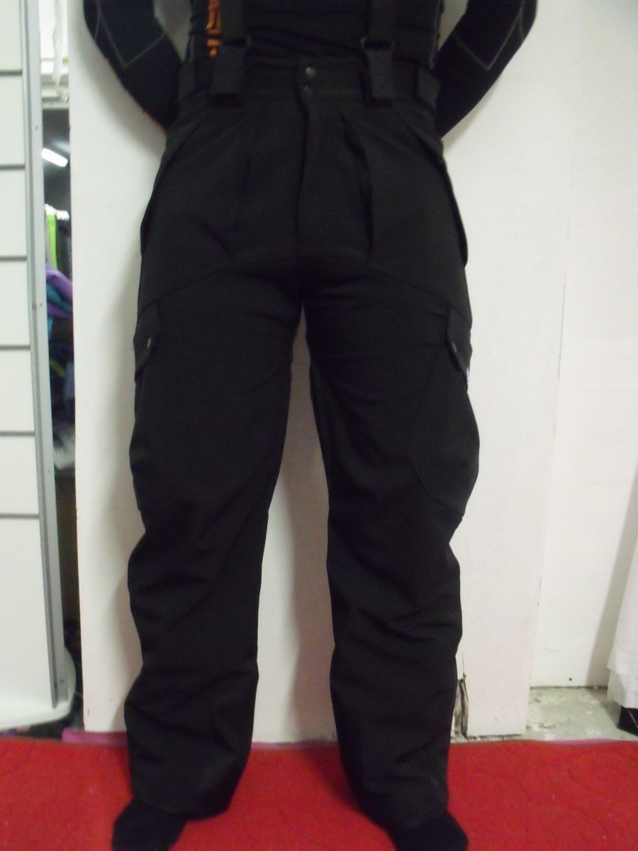 férfi Montagna softshell nadrág - fekete