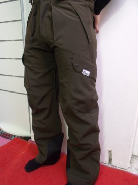 keki barna  férfi Montagna softshell nadrág