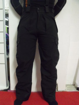 férfi Montagna softshell nadrág - fekete