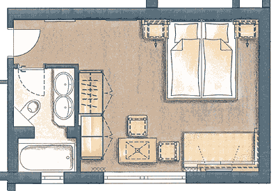 Standard kétágyas szoba