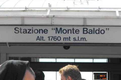 A felvonó felső állomása