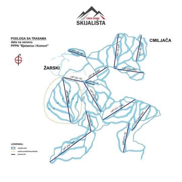 Zarski sícentrum terve | Kép: Montenegró kormánya