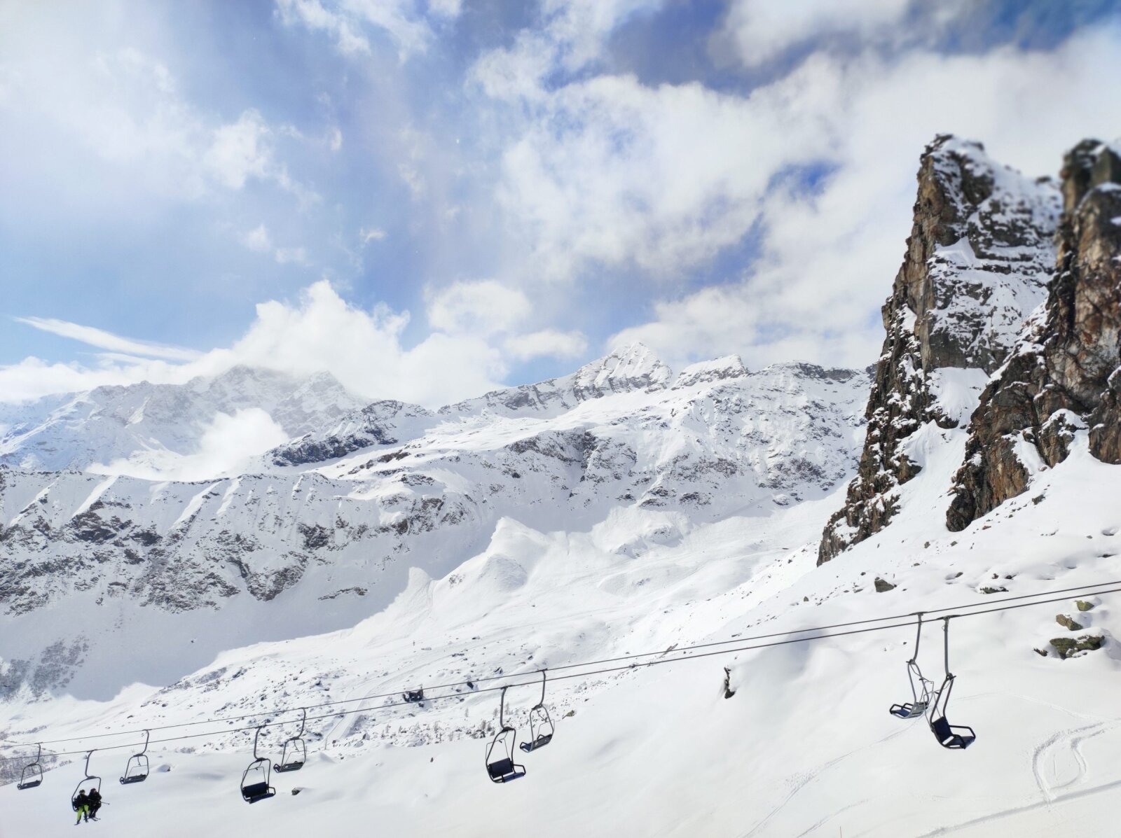 Alagna, Pianalunga felvonó
